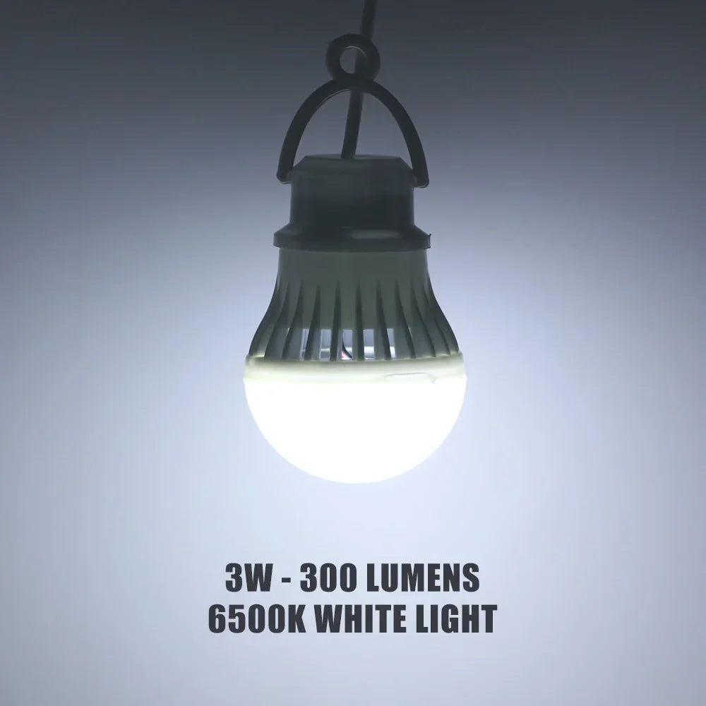 3W 5W 7W USB LED Bulb 5V Portable LED Lamp Night Light Outdoor Camping Lamp Reading Light Bulb Energy Saving Emergency Lamp