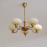 Retro Artistic Design Glass Pendant Light Ball Used in Bedrooms Study Rooms Living Kitchens  Island Chandelier Indoor Hanging