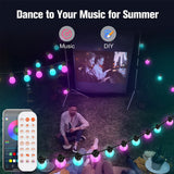 12Meters 20Leds Tuya WiFi Smart Led Patio String Light Bulb Waterproof Outdoor Garland Garden Light for Home Party Holiday Bulb