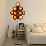 Modern Living Room Floor Lamp Sofa Side Standing Lamp Creative Design Grape Glass Lamp Bedroom Bedside Lamp Desk Lamp LED Light