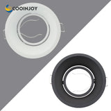 High Quality Aluminum Alloy Easy Install Led Ceiling Light Fixture GU10 Lampshade MR16 Spotlight Lamp Frame Recessed Housing