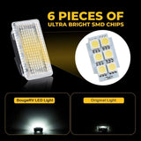 For Tesla RGB LED Lights Bulbs Kit Atmosphere Lamp Projector Trunk Lamp With Remote Control Car Interior for Tesla Model Y 3 X S