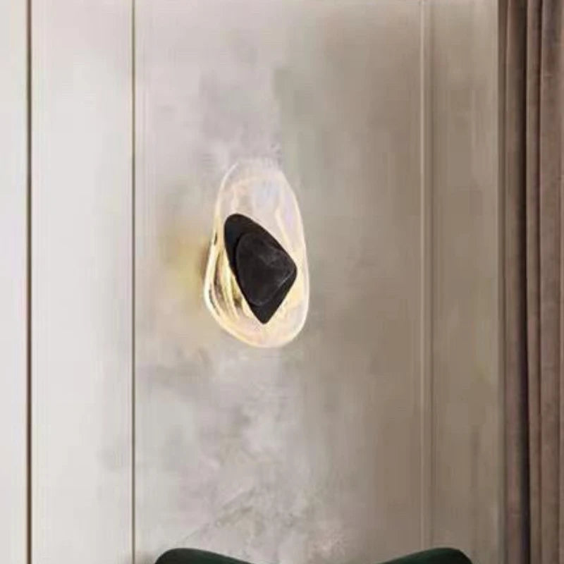 Luxury Grass Wall Lamp Bedroom Bedside Decoration Modern Living Room Background Wall Light Creative Led Indoor Lighting