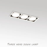 Nordic Square LED Downlight - 10W 20W Recessed Ceiling Spotlight AC110V 220V
