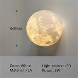 Half Circle Lunar Ceiling Light, Half Circle Wall Light, Hallway Staircase, Bedroom, Bedside, Dining Room, Creative Wall Light