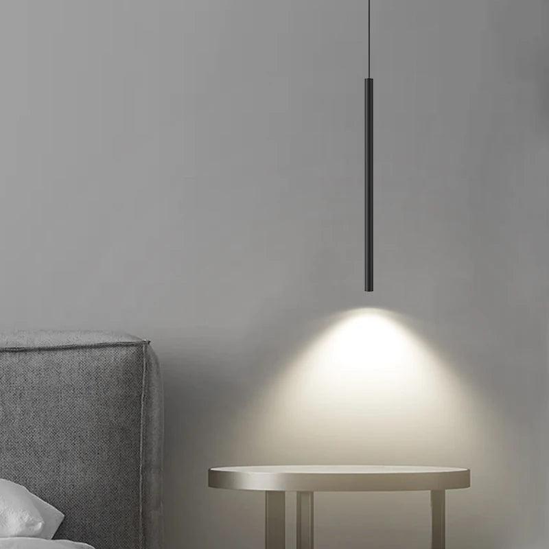 Modern Bedroom Chandelier Suspension Bedside Pendant Ceiling Lamp Nordic Minimalist Living Room Decor Bar Cafe Lights Fixtures