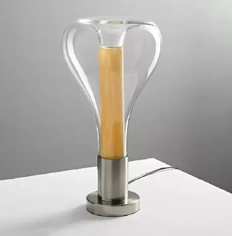 Eris Table Lamp Modern Creative Bedroom E27 Smoky/Clear Glass Light Nordic italian design lamp Study Living Room Home minimalist