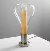 Eris Table Lamp Modern Creative Bedroom E27 Smoky/Clear Glass Light Nordic italian design lamp Study Living Room Home minimalist