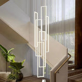 Modern ring stairs led lights pendant light lamps for living room led Chandeliers for dining room hanging light indoor lighting