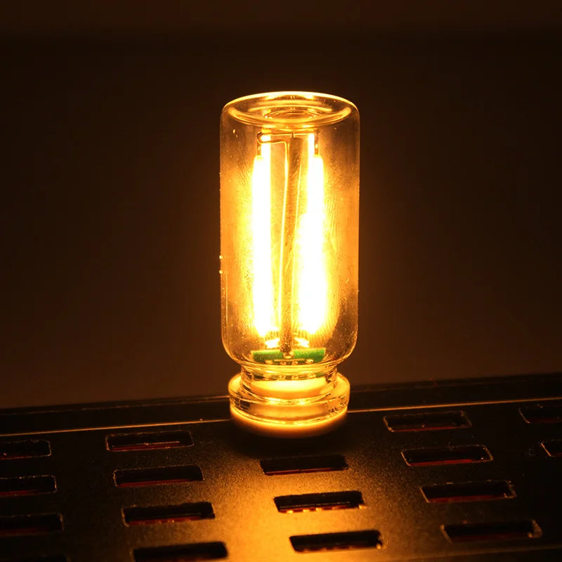 Car USB Night Light Touch Dimmable LED Filament Lamp Portable Lighting Decorative Atmosphere Lamp for Car Bedroom Outdoor