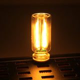 Car USB Night Light Touch Dimmable LED Filament Lamp Portable Lighting Decorative Atmosphere Lamp for Car Bedroom Outdoor