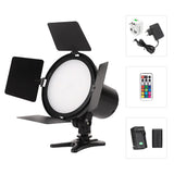 RGB LED video light Studio Photography led lights Video Light Ring RGB Light camera Stand Photography Panel Lamp Light Dimmable