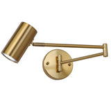 Adjustable Swing Long Arm LED Wall Lamps Modern Touch Sensor Internal Wall Washer Household Bedside Switch Decors Sconce Lights