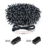 10m 20m 30m 50m 100m Street Garland Curtain Lights String Waterproof Fairy Lights Outdoor Garden Party Wedding Christmas Decors