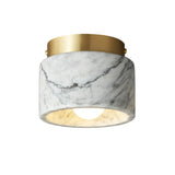 Nordic Marble Downlight Living Bedroom Room Decor's Marble Ceiling Light Green White Stone Corridor Aisle Lamp