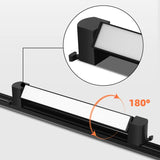 112CM LED Track Light Rail Set (40W/80W) - AC 85-264V Floodlight Spotlight Ceiling Lamp for Clothing Store & Living Room