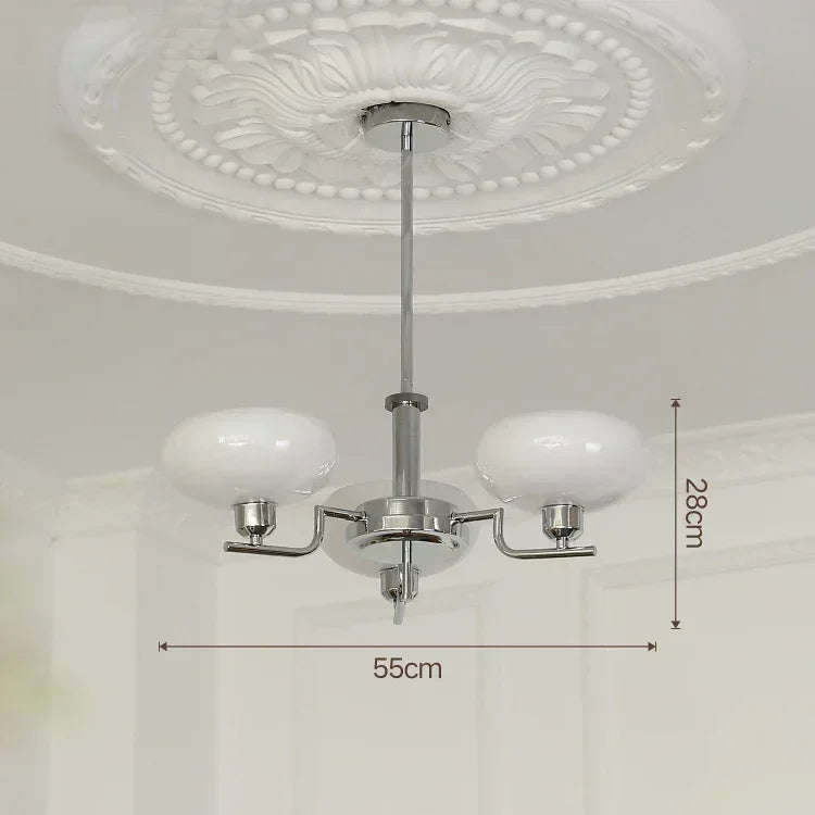 Retro Artistic Design Glass Pendant Light Ball Used in Bedrooms Study Rooms Living Kitchens  Island Chandelier Indoor Hanging