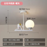 Children's Room Bedside Ceiling Lamp Girl Boy Wall Art Ceiling Lights Creative Cartoon Eye Protection Led  Home Decor Fixtures