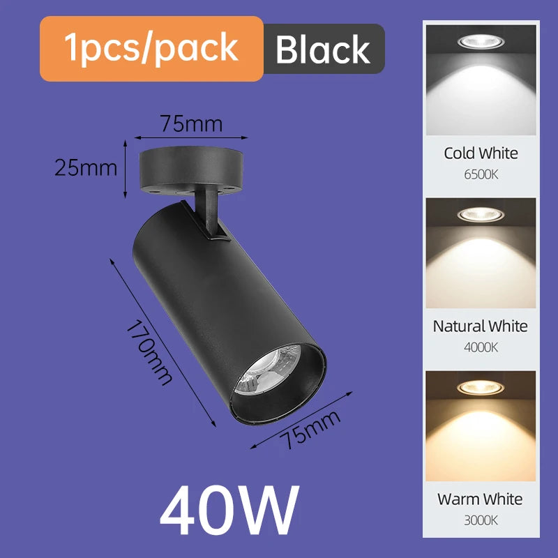 Spotlight Home Light LED Luster Downlight Indoor Ceiling Lamps Room Decors 220V Fixtures Bedroom Top Led Spot Lighting Chandelier