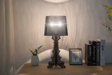 Transparent White Baroque Ghost Table Lamp Bedroom Bedside Simple Modern Creative Personality Indoor decorative desk lamp