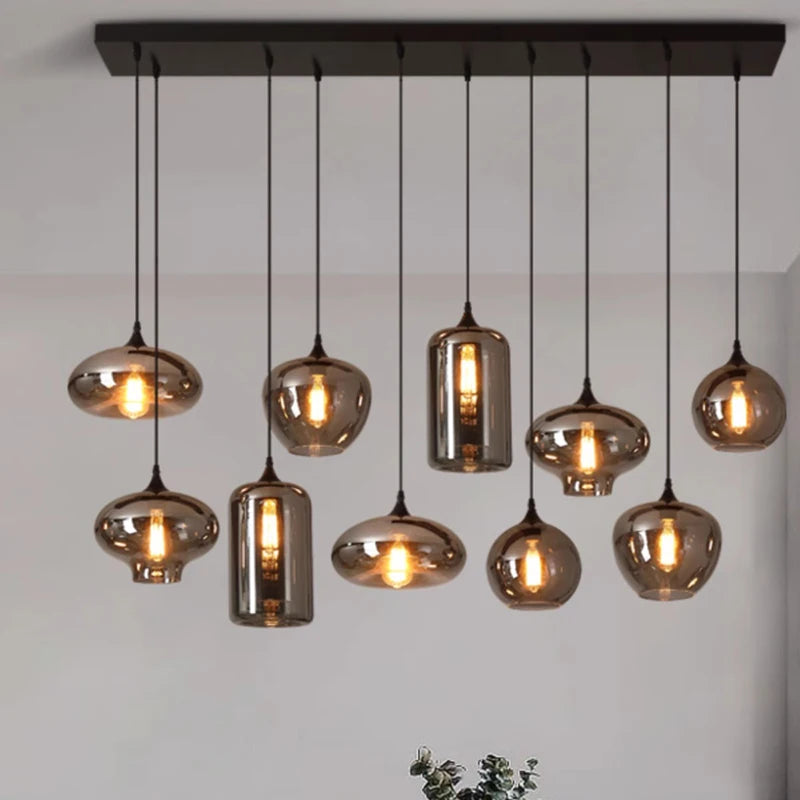 Modern LED Pendant Light for Dining Room - Luxury Indoor Ceiling Chandelier