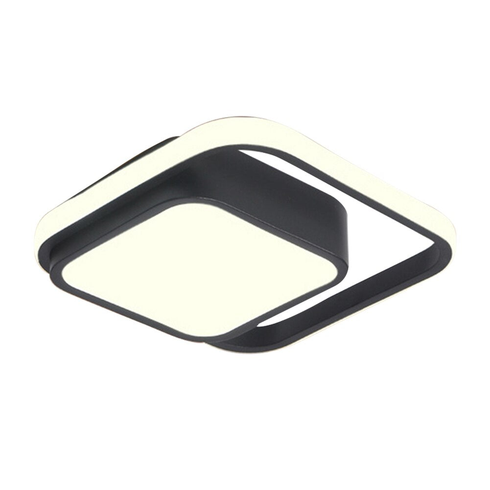 Modern LED Ceiling Light Fixture Indoor Lighting Chandelier Light Ceiling Minimalist Square Round for Home Hallway Balcony Aisle