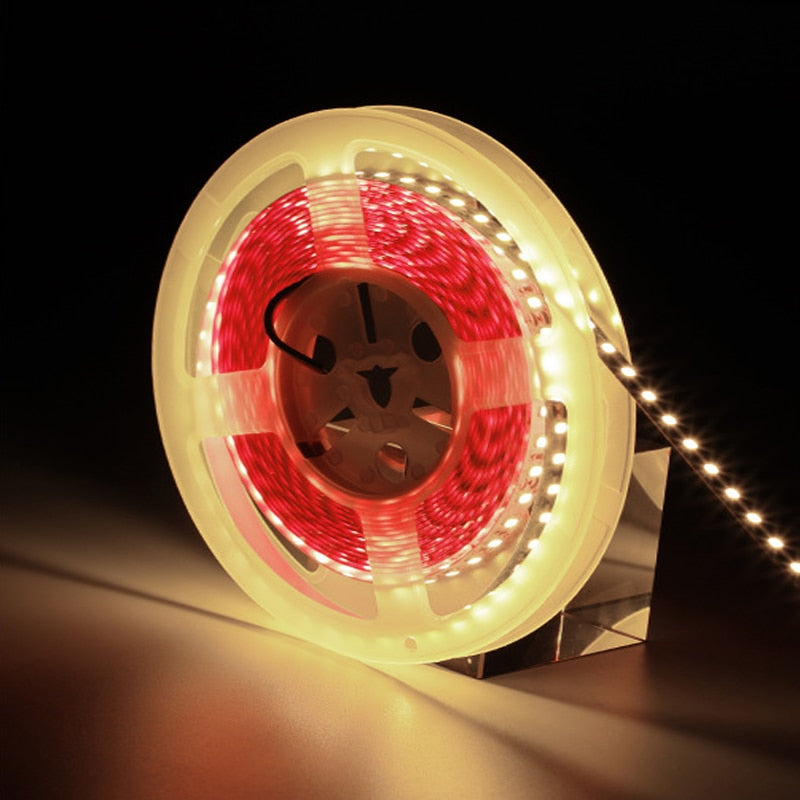 AC 220V LED Strip Lights 2835 120LED/m 5M 600LEDs Home Lamp LED Strips Light 220V Diode Tape Flexible And Cuttable Soft Lamp Bar