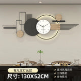 Art Mural Wall Clocks Luxury Living Room Interior Aesthetic Big Size Wall Watch Minimalist Creative Relog De Pared Home Decors