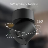 Surface Mounted LED Downlight Indoor Ceiling Light 7W/9W CRI97 Dimmable Adjustable Angle for Corridor Living Room Foyer