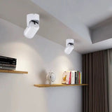 360° rotatable COB spotlight 7W 10W15W 20W Nordic color surface mounted foldable LED downlight ceiling light background lighting