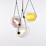 Nordic Led Colorful Glass Pendant Light Modern Fashion Czech Capsule Design Restaurant Kitchen Hanging lamp Bar Bedroom Fixtures