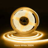 Ultra-Thin COB LED Strip 12V 24V - 2mm 3mm 5mm 8mm 10mm Flexible Tape