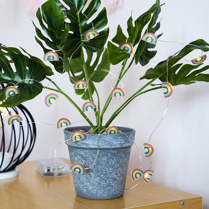 Santa Claus 2M 20LED String Lights Home Christmas Decoration Christmas Tree Ornaments 2022 Navidad Children Gifts New Year 2023