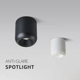 Deep Anti-glare Dimmable LED Downlight COB Surface Mounted Ceiling Spotlights Living Lamp Nordic Lighting For Kitchen Spot Light