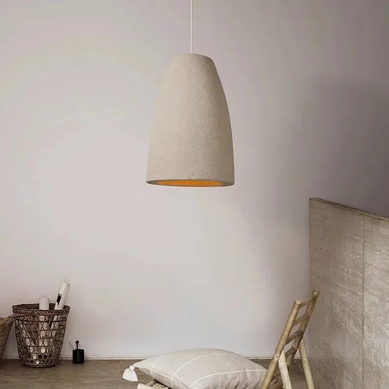 Nordic Designer Resin Chandeliers Living Room Dining Room Japanese Style Wabi Sabi Style Bedroom Loft Home Decor Pendant Lights