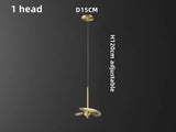 UFO Creative Personalized Staircase LED Pendant Light Modern Luxury Villa Duplex Penthouse Pendant Light Home Decoration Lamp