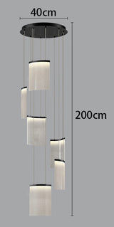 Modern Home Decor Led Chandeliers Pendant Lights Ceiling Lamps For Staircase for Living Room Loft Hanging Light Indoor Lighting