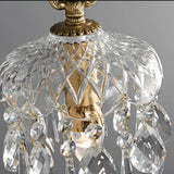 Vintage French Glass Pendant Lamp | Luxury Art Deco Ceiling Chandelier for Bedroom & Bar