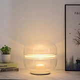 Nordic Lamps and Bedroom Home Decor Desk Lamps Minimalist Glass Light Luxury Designer Cloudstone Bedside Reading Lamp LED
