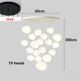 Modern home decor led lights pendant light lamps forstaircase Chandeliers for living room hanging light indoor lighting