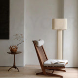 Wabi-Sabi Artistic High-End LED Floor Lamp - Modern Vertical Standing Light Fixture for Living Room Sofa, Bedroom & Exhibition Hall