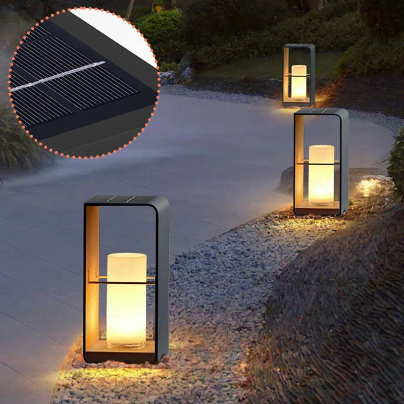 Outdoor floor lamps lawn solar LED outdoor lighting outdoor courtyard decoration outdoor courtyard lights non solar lights