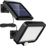 56 LED Solar Motion Sensor Outdoor Wall Light - IP65 Waterproof Garden Security Flood Lamp for Patio, Yard & Garage