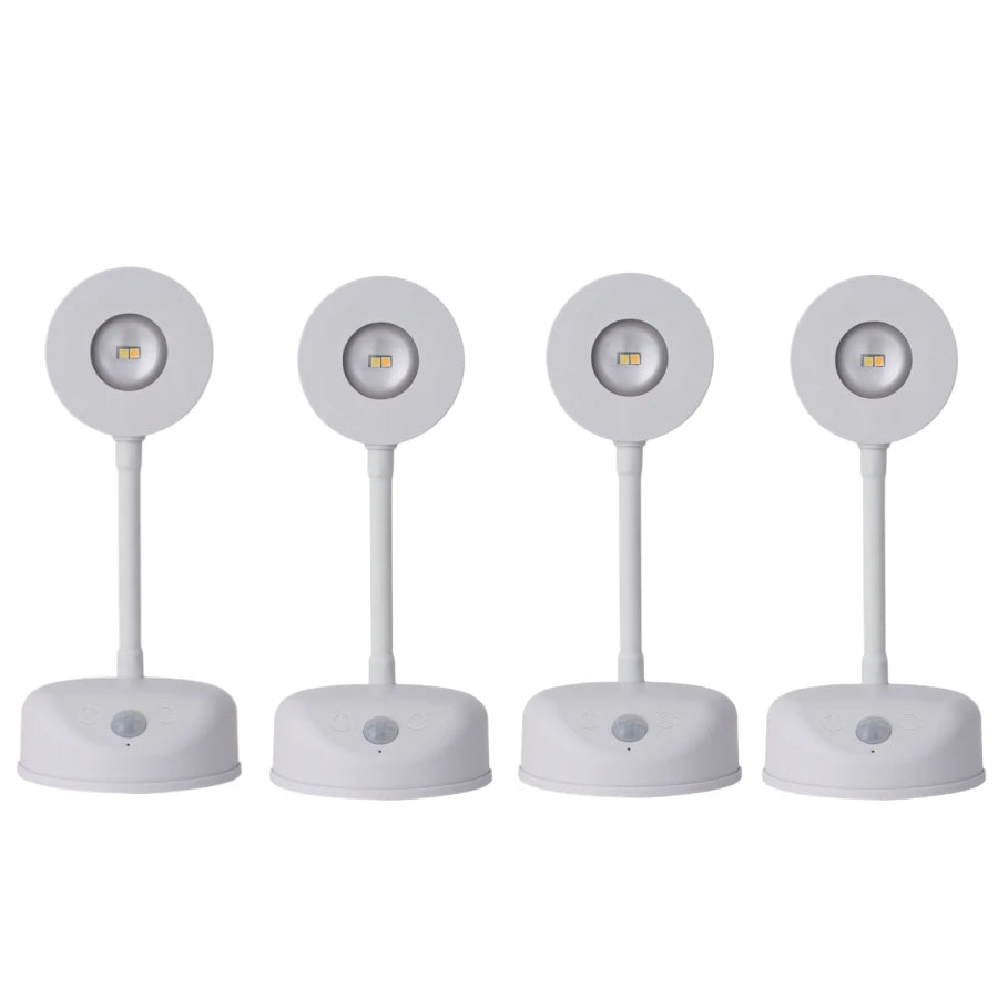 Led Motion Sensor Night Light USB Rechargeable Induction Wireless Dimmable Wall Lamp For Kitchen Bedroom Living Room Mural Light