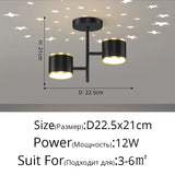 LED Ceiling Aisle Chandelier For Corridor Lights Foyer Hallway Gallery Bedroom Restaurant Office Loft Indoor Lighting