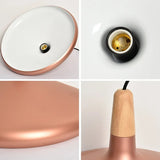 Modern Pendant Light Nordic Hanging Light Fixuture Suspension Macaron Dinning Living Room Hall Decoration Wood LED Lamp Lampara