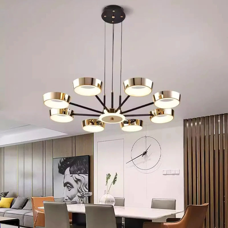 Modern dine dining room Pendant lights indoor lighting Ceiling lamp hanging light led chandelier decorative interior lighting