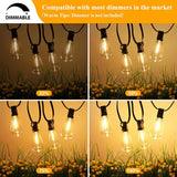 Globe Outdoor LED String Lights - Shatterproof Waterproof Patio Light EU 220V