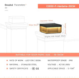 Modern 2025 LED Courtyard Light Outdoor Pillar Top Waterproof Street Light Fence Cap Door Post Landscape Facade