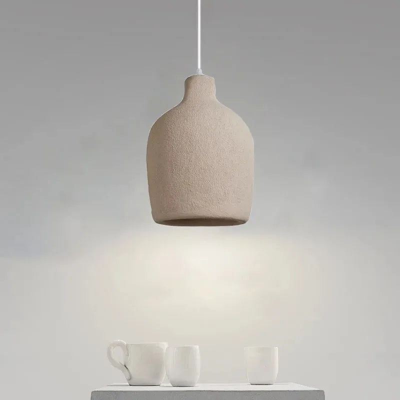 Nordic Designer Resin Chandeliers Living Room Dining Room Japanese Style Wabi Sabi Style Bedroom Loft Home Decor Pendant Lights